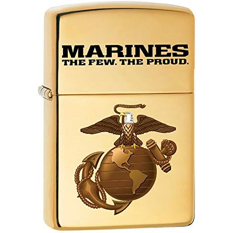 Zippo USMC Marine Corps Logolu akmak