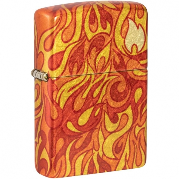 Zippo Fire Design Krmz akmak