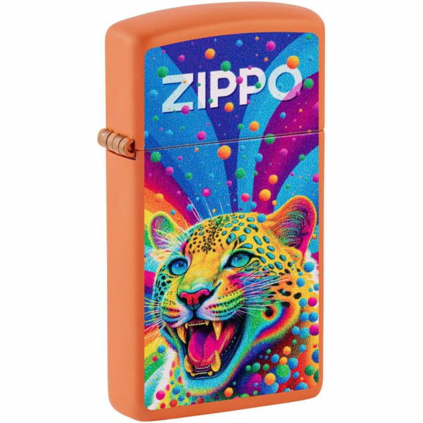 Zippo Turuncu Leopar akmak