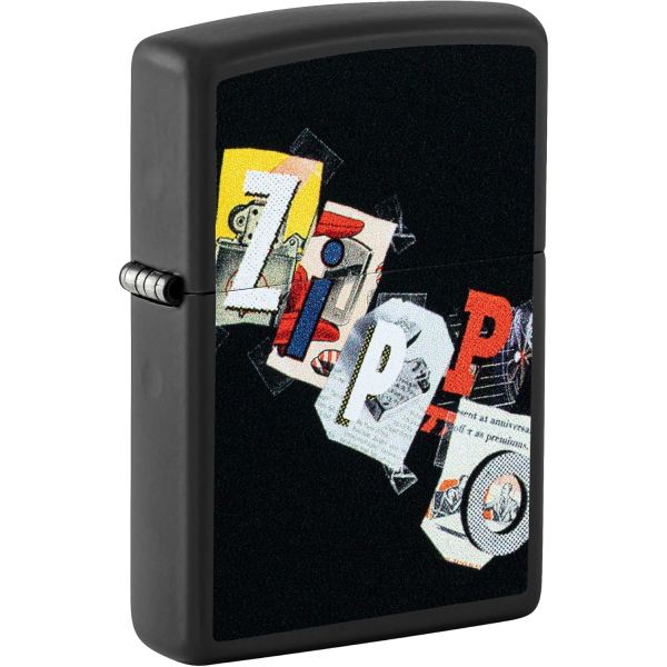 Zippo Mat Siyah Sanatsal akmak