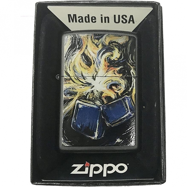 Zippo Yldzl Alevler akmak