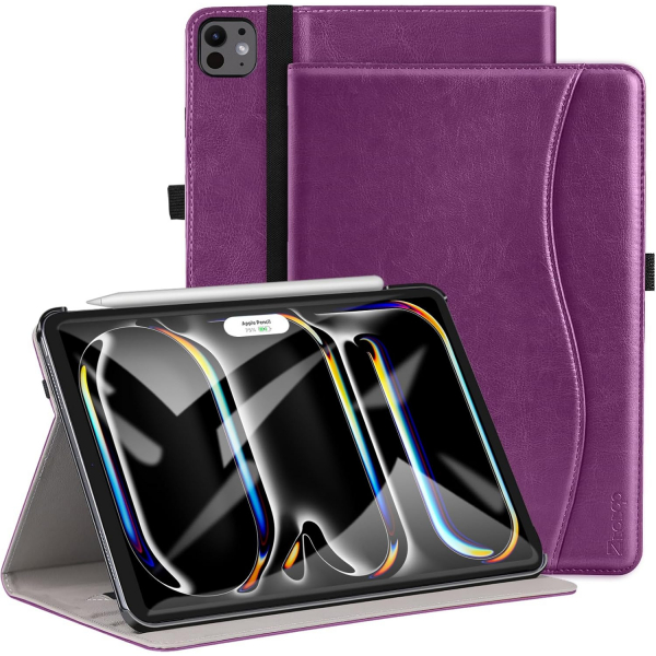 Ztotop Deri iPad Pro M4 Klf (11 in)
