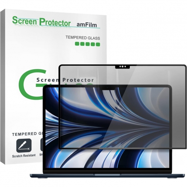 amFilm Privacy MacBook Air Ekran Koruyucu (13.6 in)
