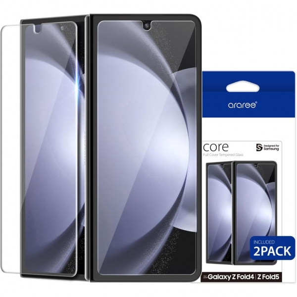 araree Galaxy Z Fold 5 Temperli Cam Ekran Koruyucu 
