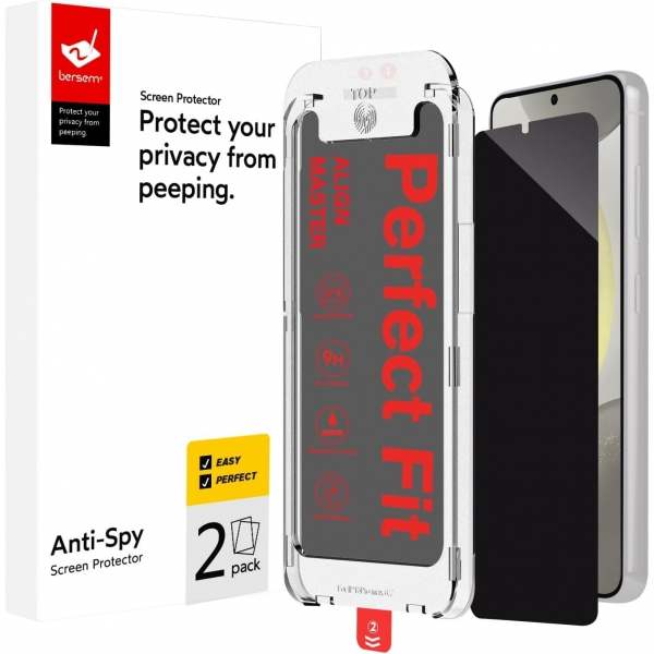 bersem EZ Kit Privacy Galaxy S24 Plus Ekran Koruyucu