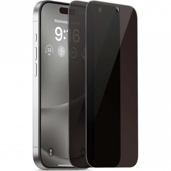 elago iPhone 16 Privacy Ekran Koruyucu(2 Adet)
