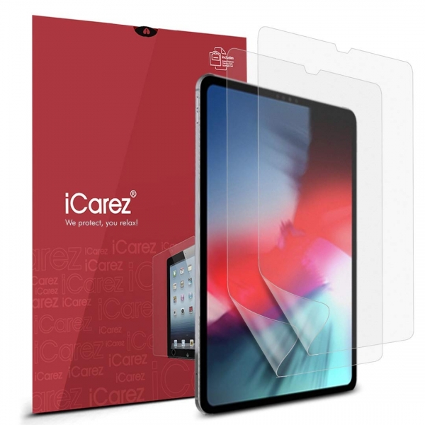 iCarez iPad Pro Mat Ekran Koruyucu Film (12.9in)(2018)(2Ad)