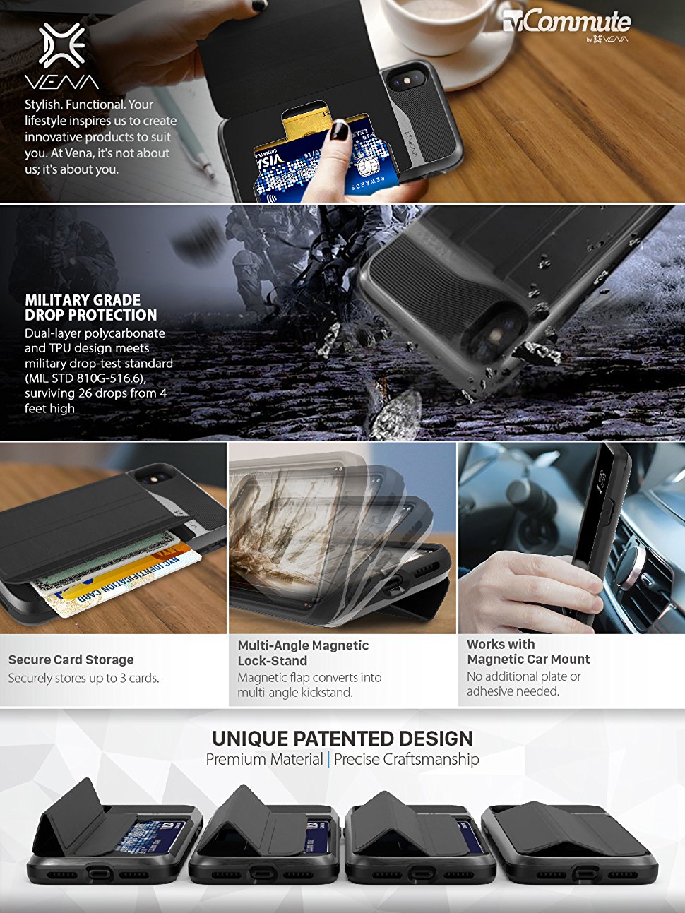Iphone Case With Busineb Card Holder Iphone Case With Busineb Card Holder