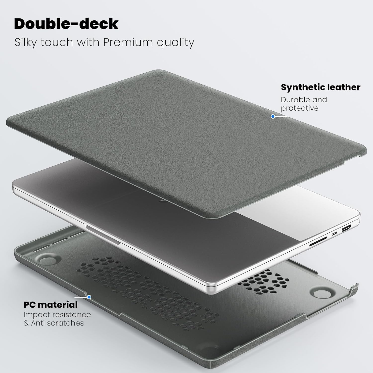 Batianda MacBook Pro M4 Kickstandlı Kılıf (16 inç) 94028