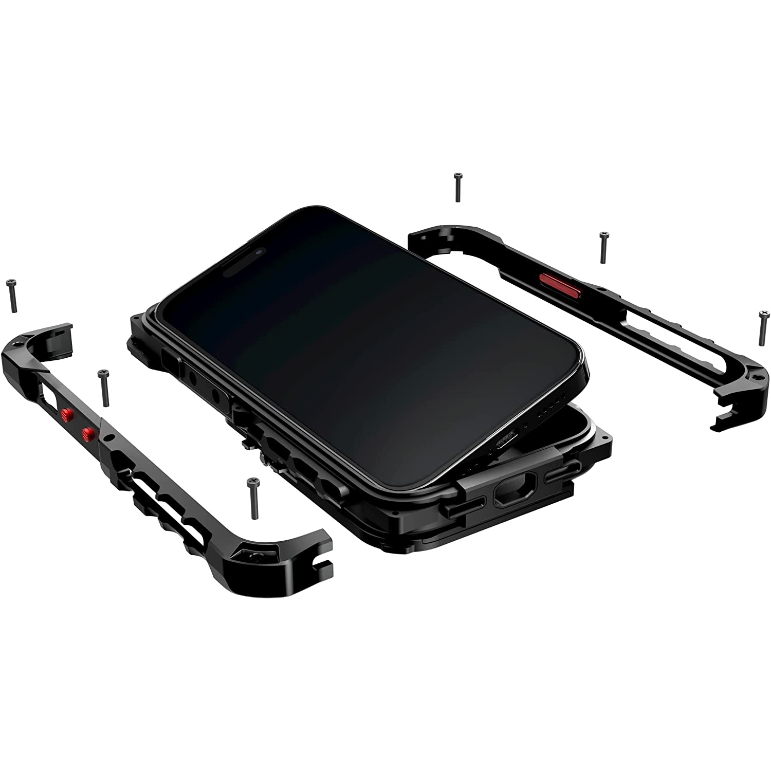 Element Case iPhone 14 Plus/14 Pro Max Black OPS Elite Serisi Kılıf (MILSTD810) 83772