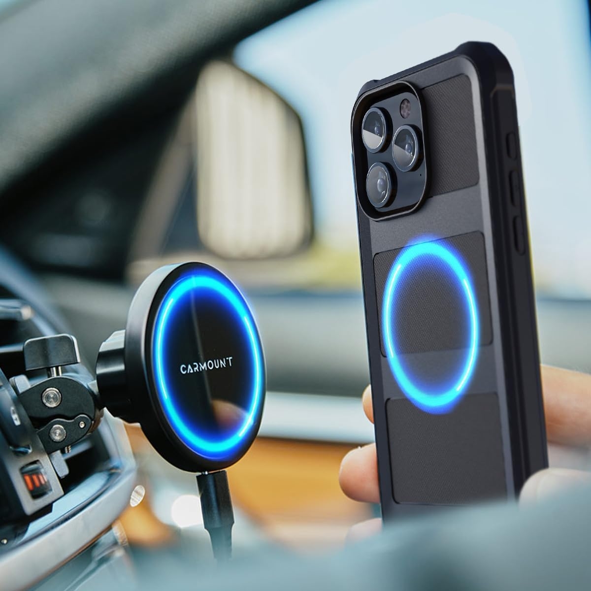 Encased Falcon Serisi Apple iPhone 15 Pro Darbeye Dayanıklı Kılıf 87776