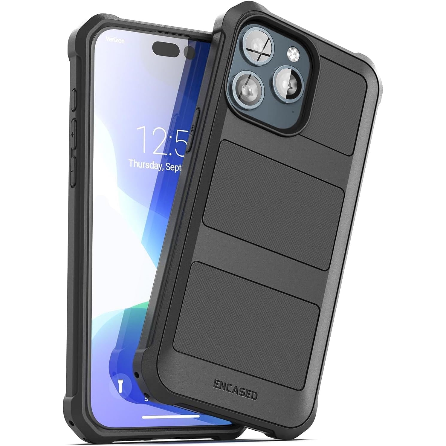 Encased Falcon Serisi Apple iPhone 15 Pro Darbeye Dayanıklı Kılıf 87776