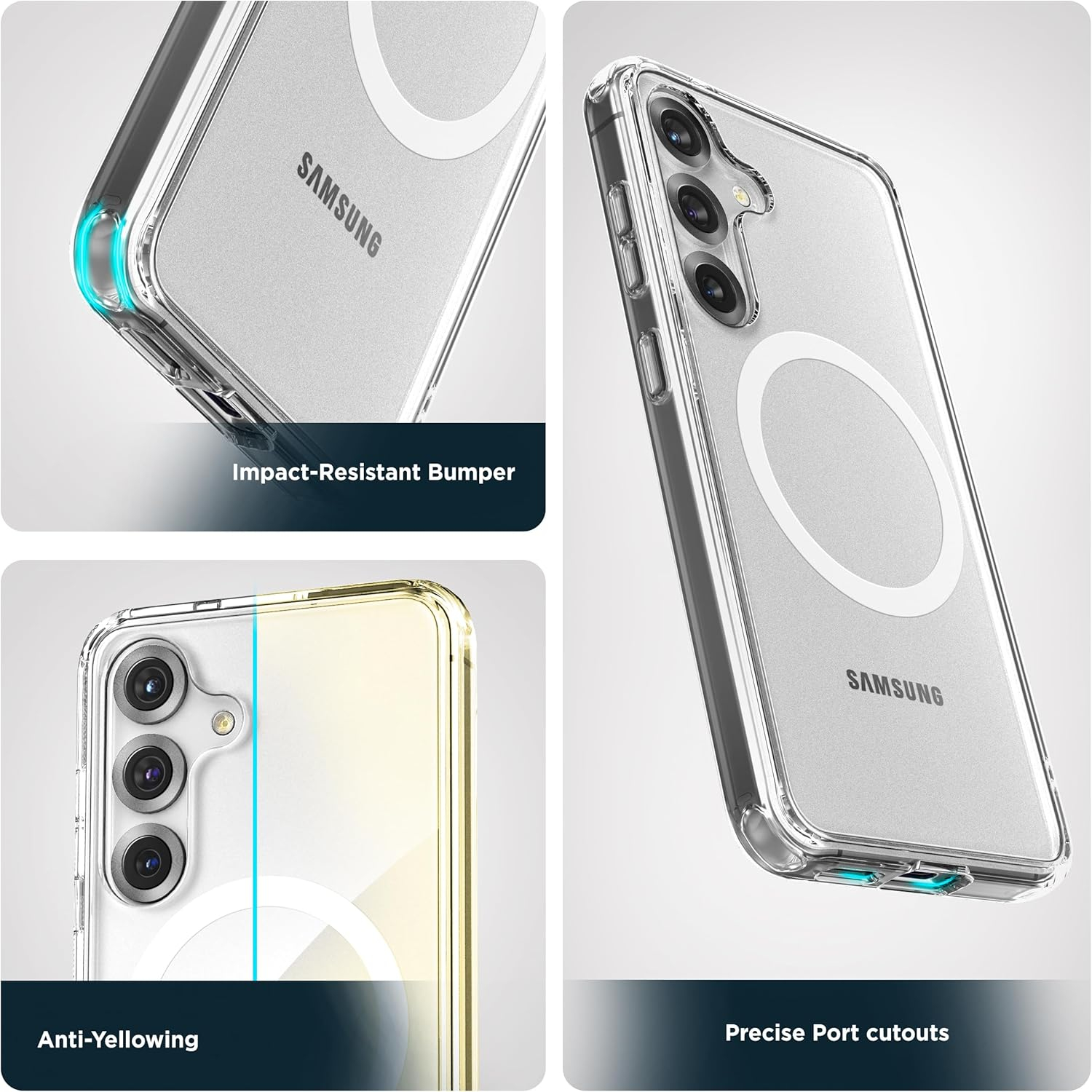 Encased Samsung Galaxy S25 Kemer Klipsli Kılıf 94668