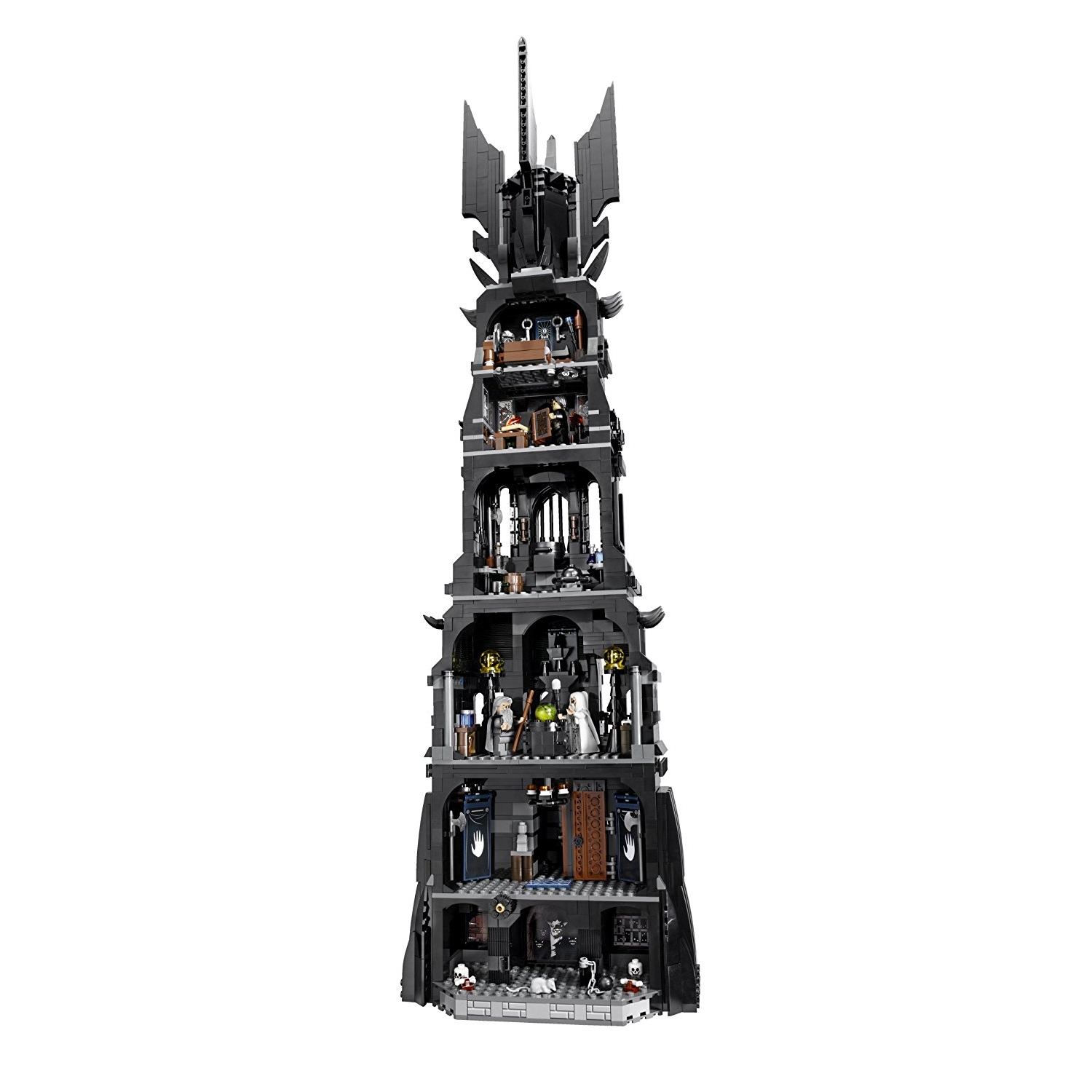 the tower of orthanc lego LEGO Lord of the Rings Tower of Orthanc 10237 6338