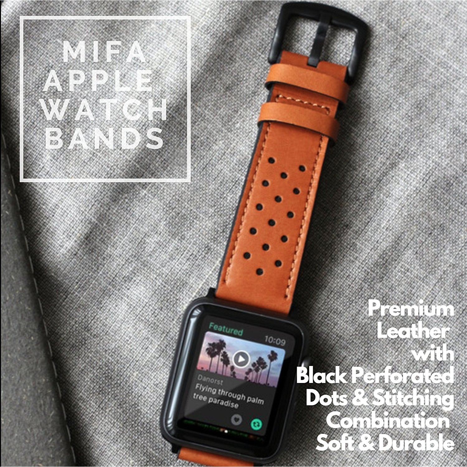 mifa leather band apple watch