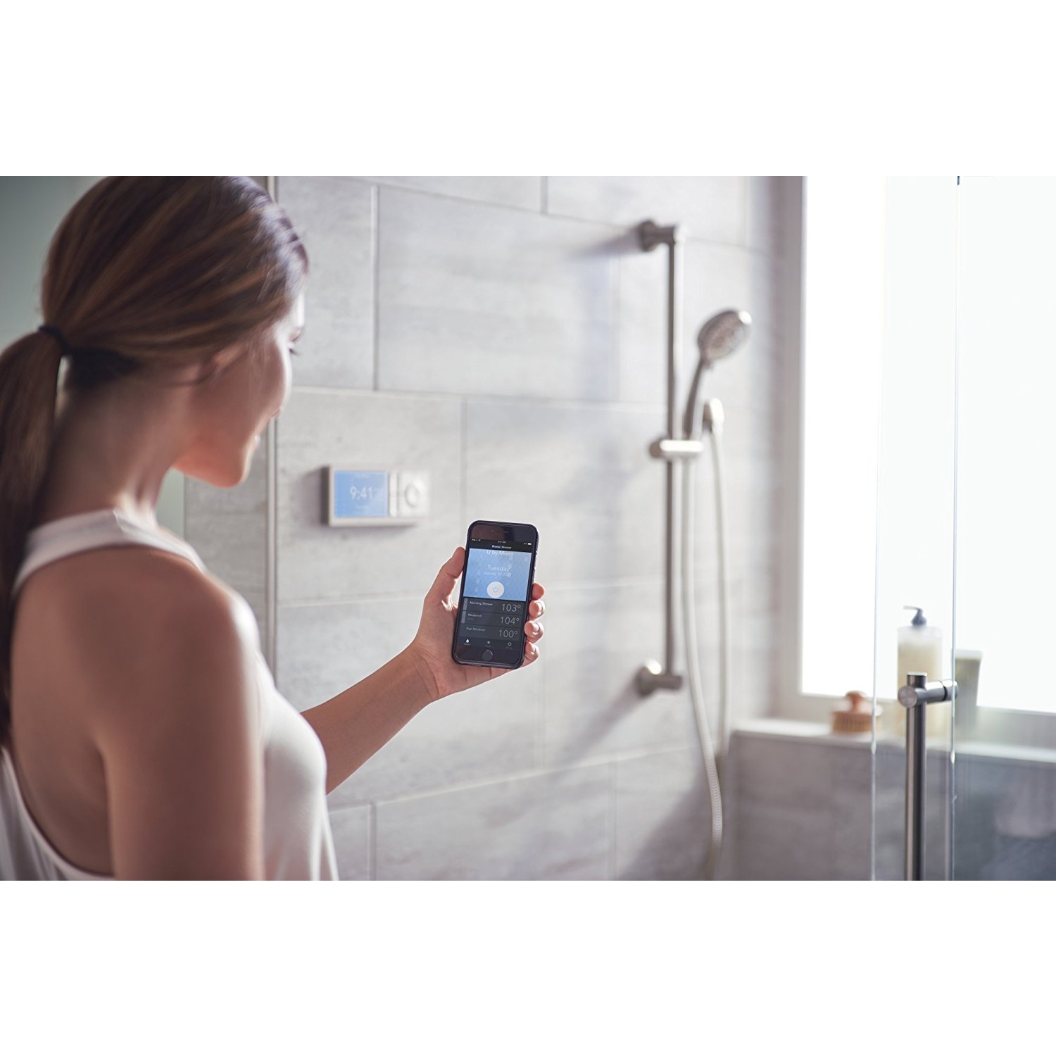 Moen U Shower Akıllı Duş Kontrol Cihazı (2 Çıkışlı Dijital Valf İçin) 8249