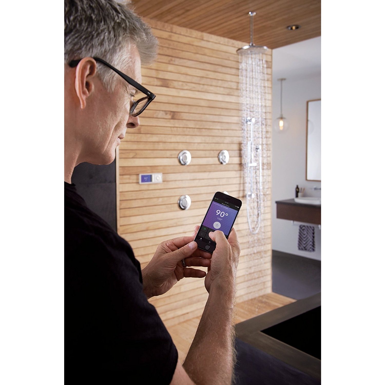 Moen U Shower Akıllı Duş Kontrol Cihazı (4 Çıkışlı Dijital Valf ve