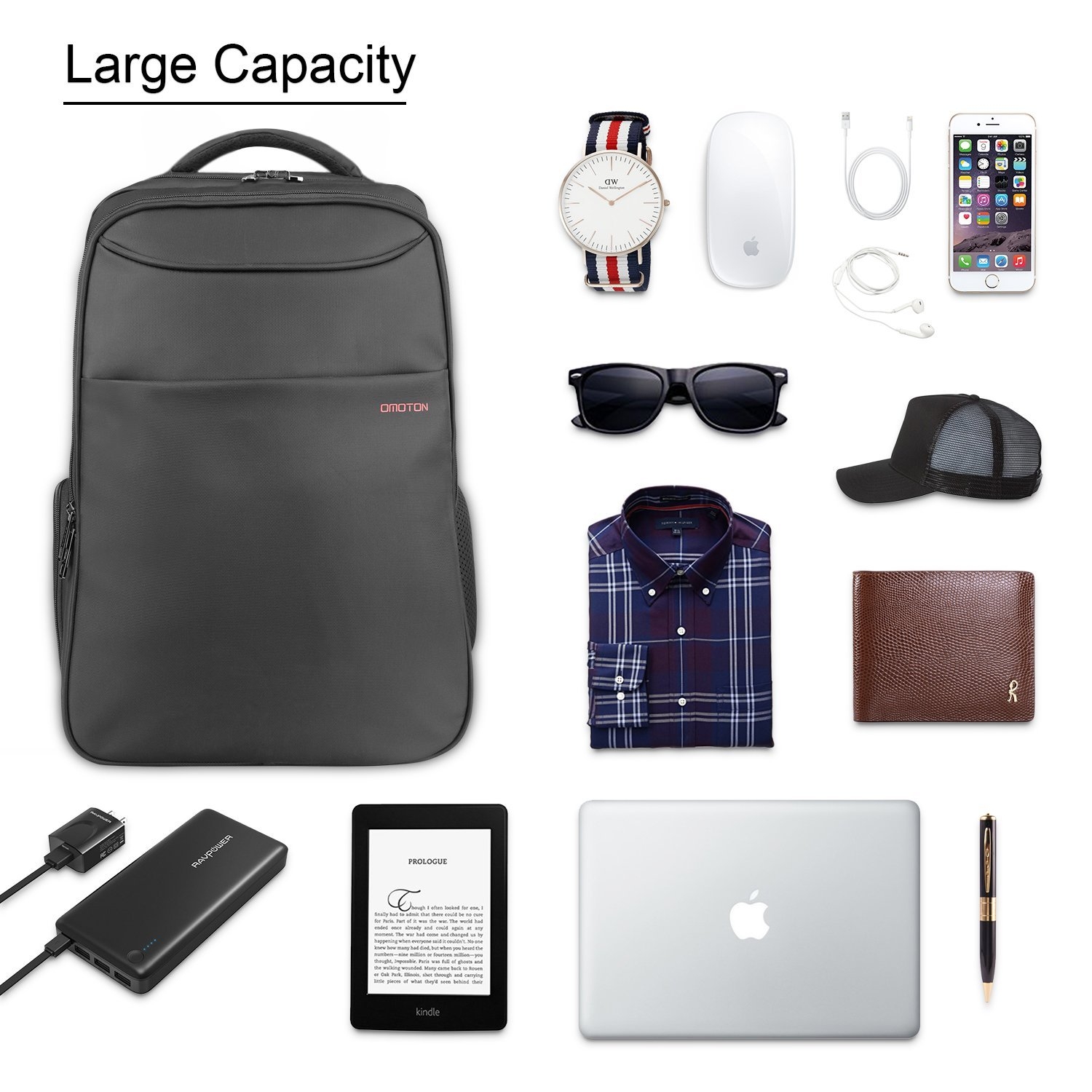 OMOTON Business Laptop Sırt Çantası 3104