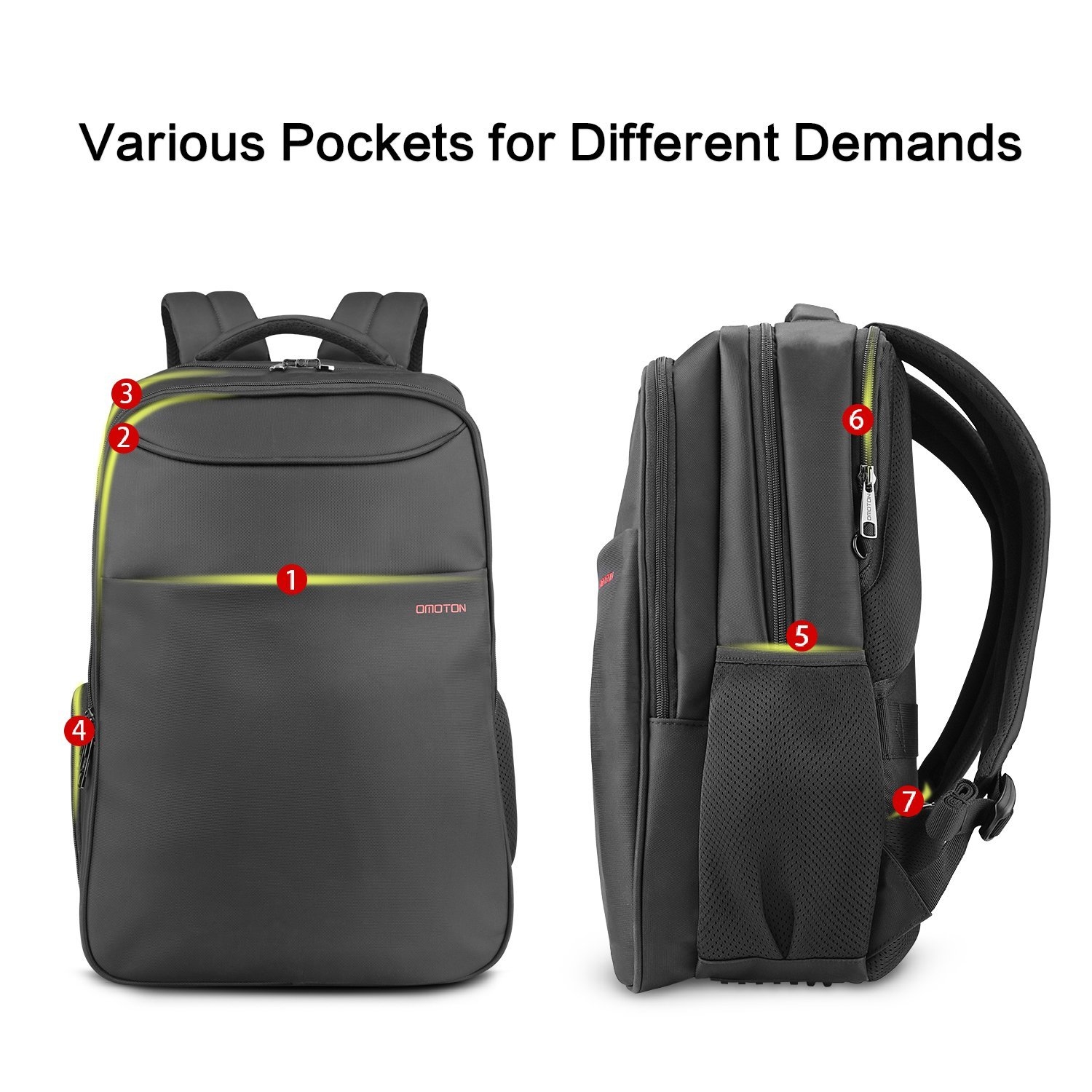 OMOTON Business Laptop Sırt Çantası 3104