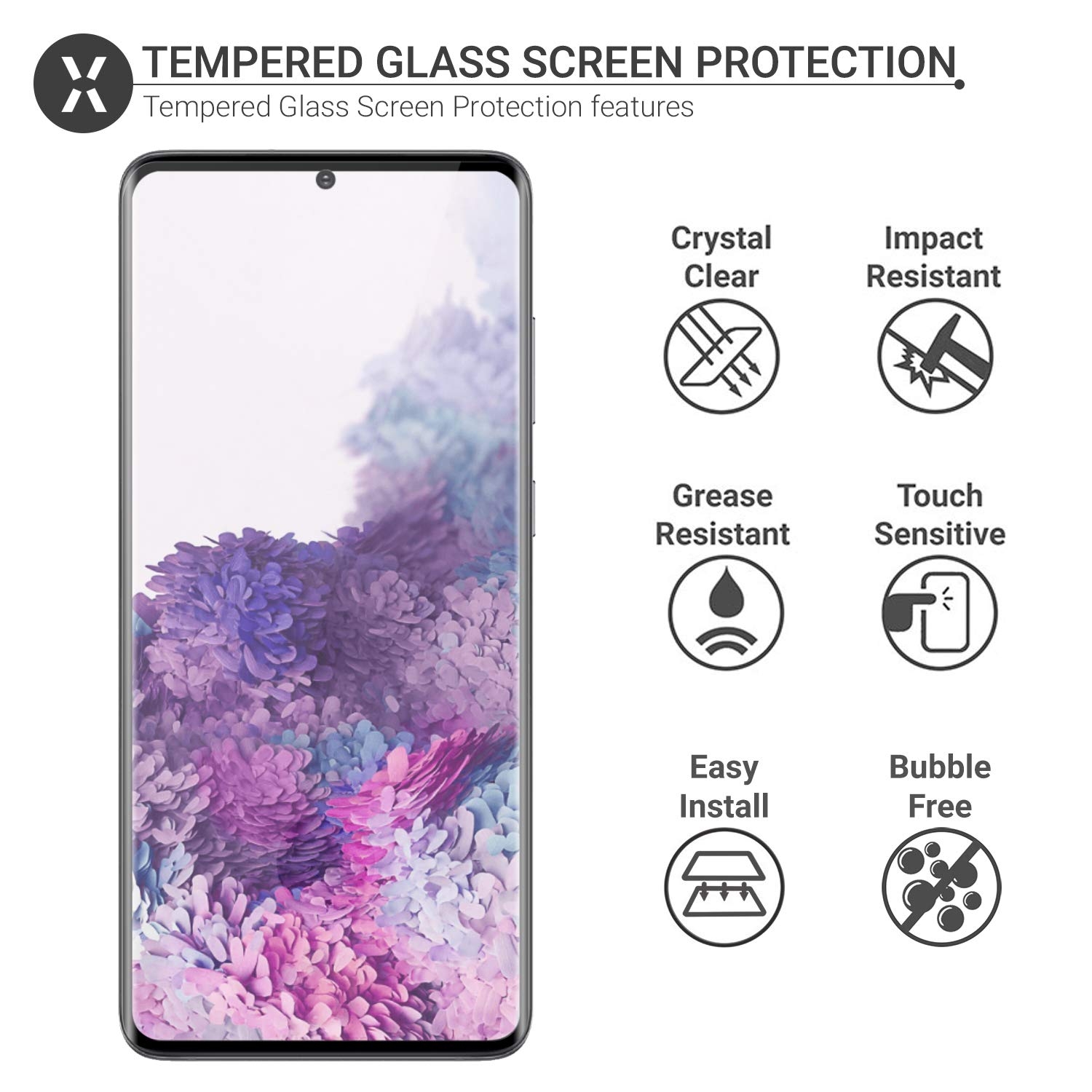 Купить Защитное Стекло S20