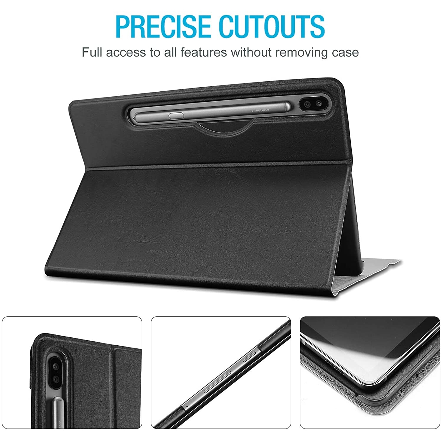 ProCase Galaxy Tab S7 Plus Klavyeli Kılıf (12.4 inç) 36930