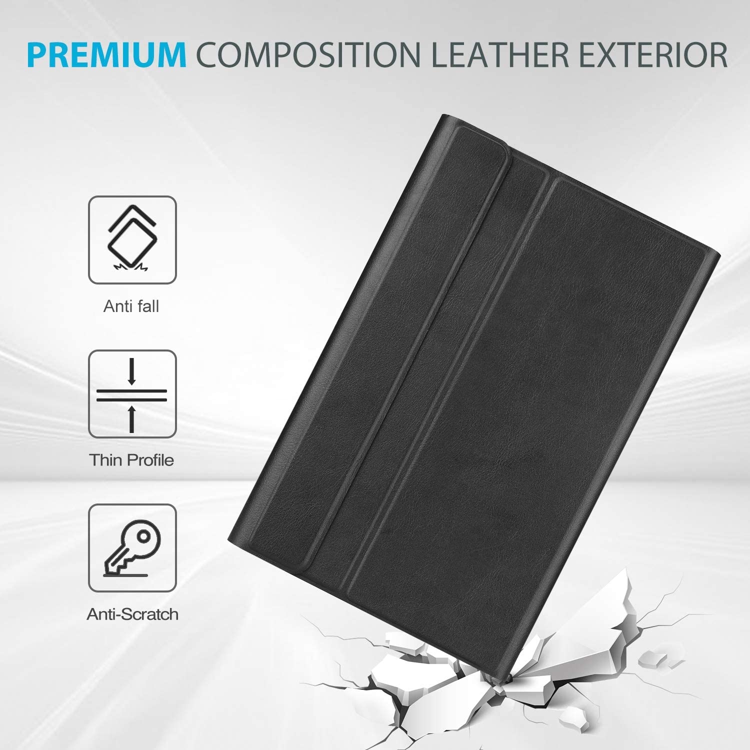 ProCase Galaxy Tab S7 Plus Klavyeli Kılıf (12.4 inç) 36930