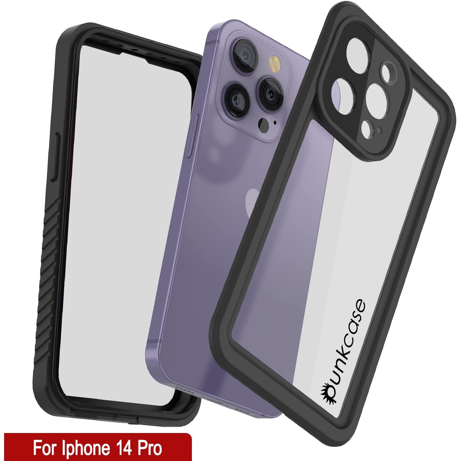 Custodia Punkcase Extreme Mag Per IPhone 14 Pro Max – Impermeabile IP68, Antiurto Militare, Con Protezione Schermo, Ricarica Wireless, Nero