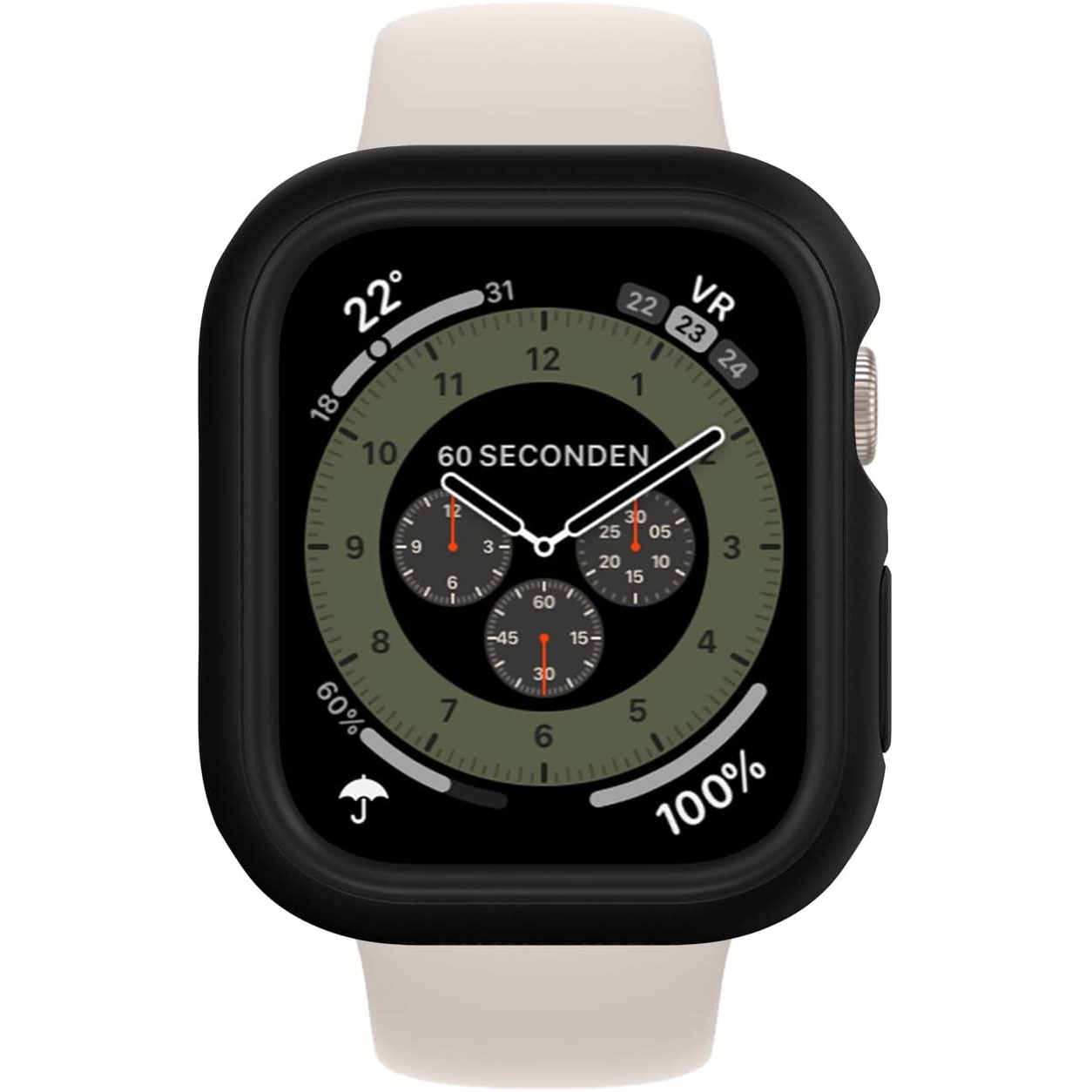 RhinoShield CrashGuard NX Apple Watch 8 Bumper Case (45mm) 82207