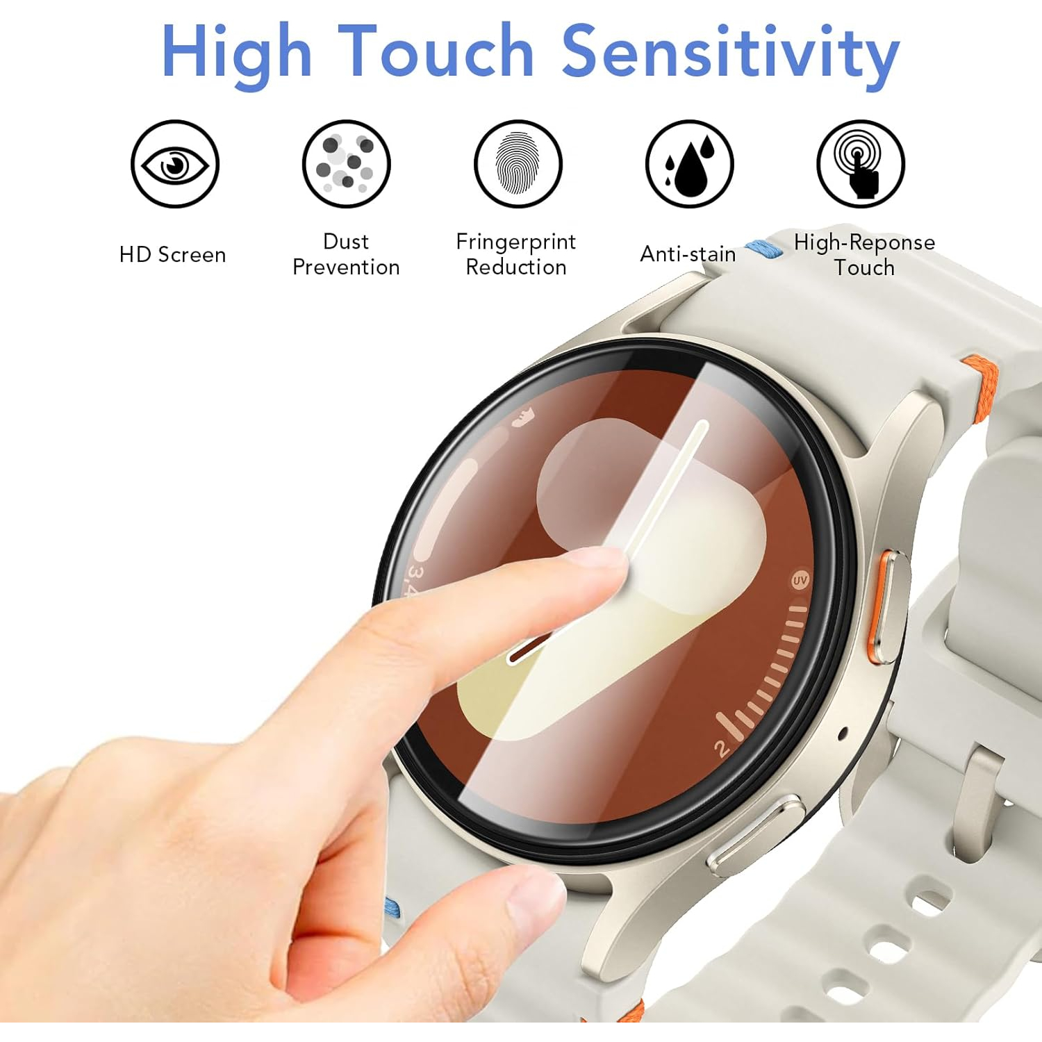 SPGUARD Galaxy Watch 7 Ekran Koruyucu (40mm)(2Adet) 92389