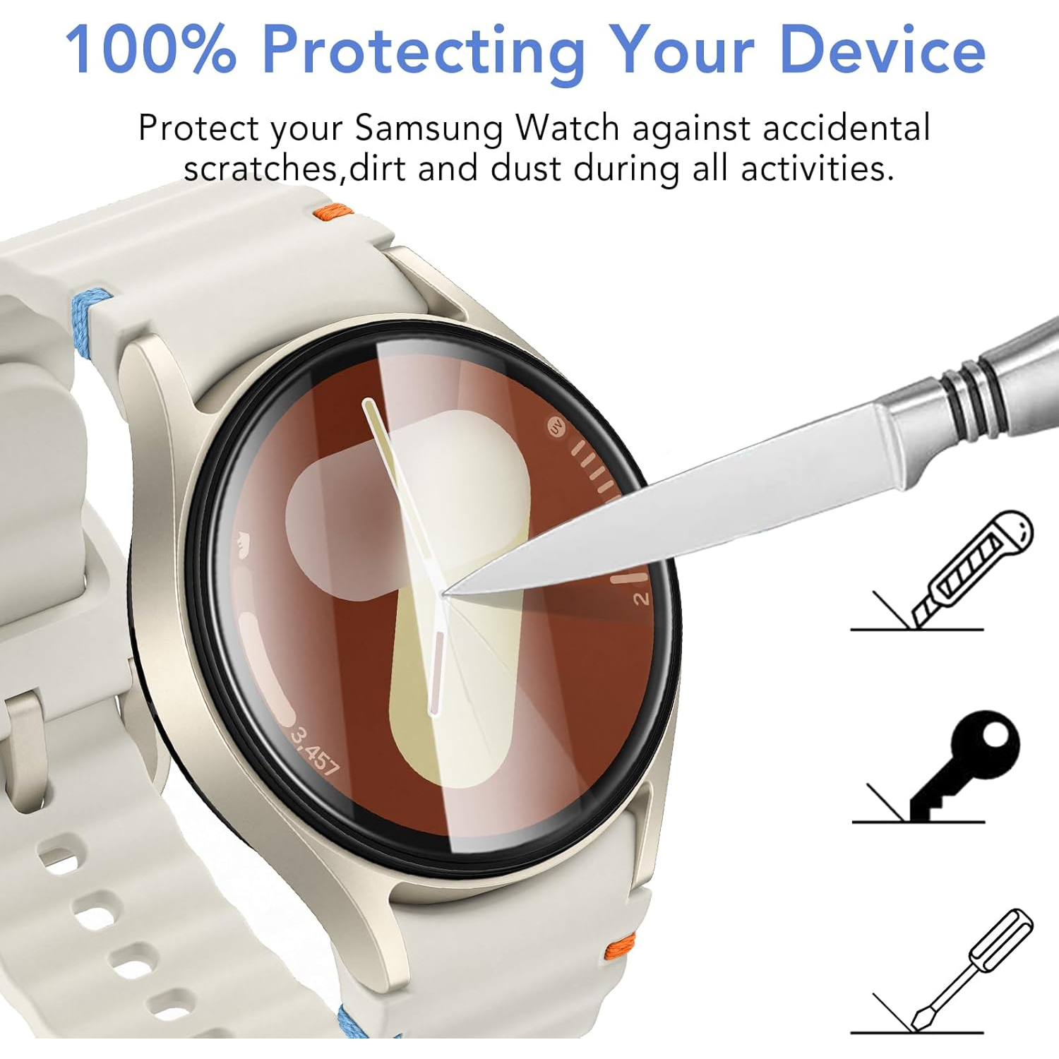 SPGUARD Galaxy Watch 7 Ekran Koruyucu (40mm)(2Adet) 92389