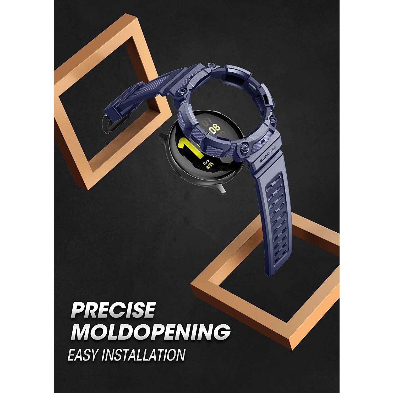 supcase unicorn beetle pro galaxy watch active 2