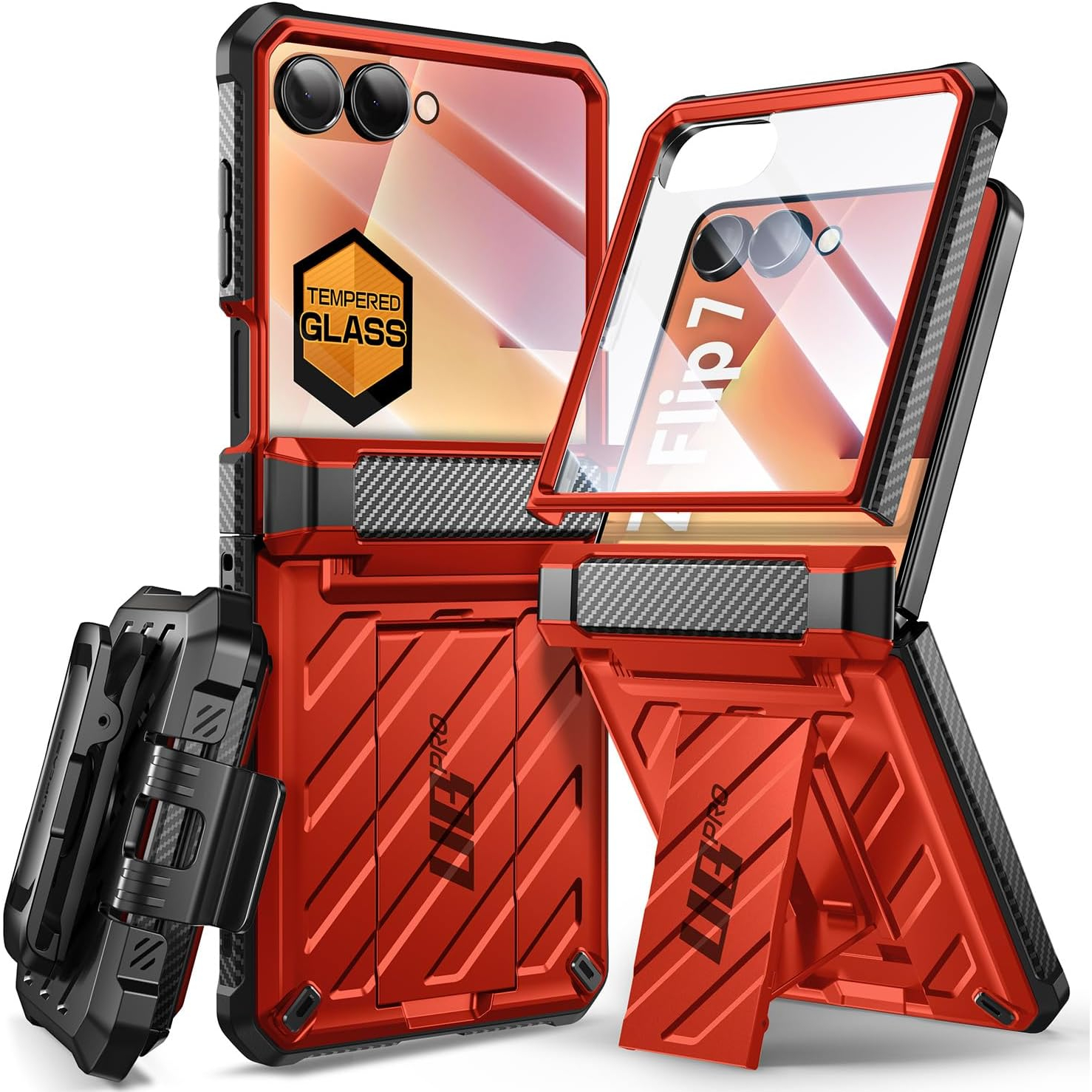 Supcase Ruddy SUPCASE Galaxy Z Flip 7 UBP Klipsli Kılıf 96486