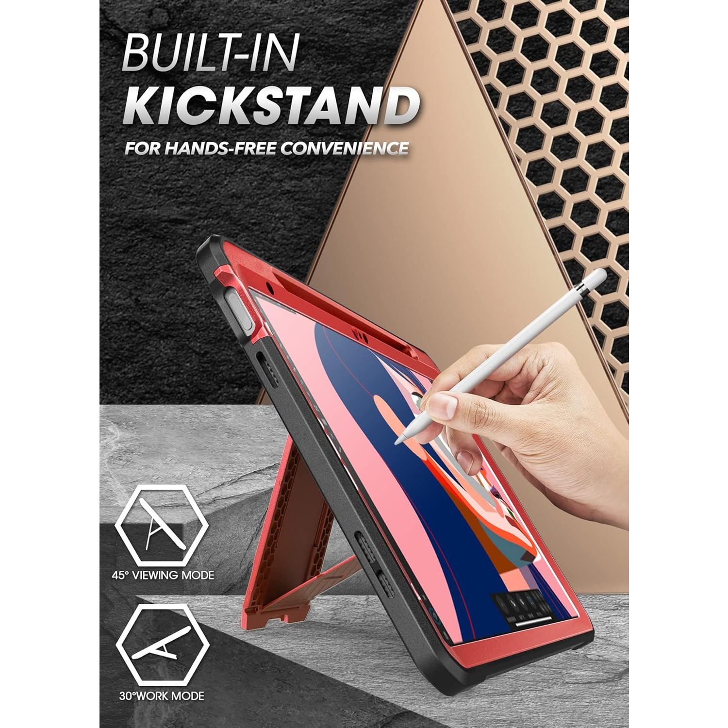 Supcase Ruddy SUPCASE Apple iPad A16 UBP Kılıf (11/10.9 inç) 95320