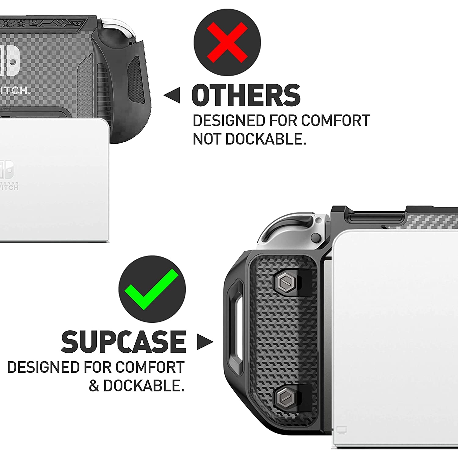 SUPCASE UB Pro Serisi Nintendo Switch OLED Kılıf (MIL-STD-810G) 59102