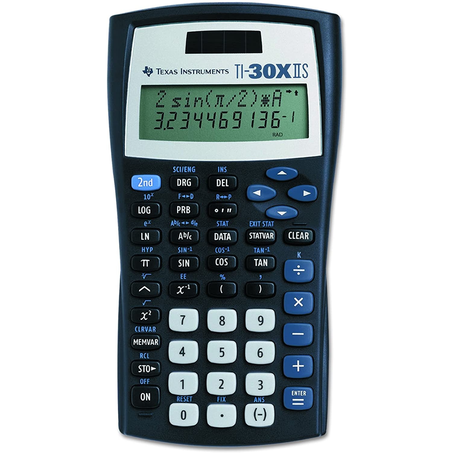Texas Instruments TI30XIIS Bilimsel Hesap Makinesi (Siyah) 82314