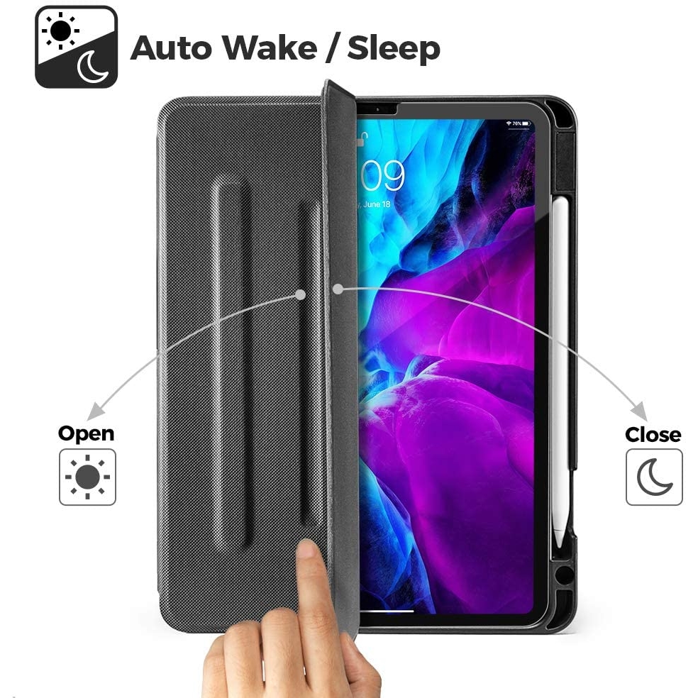 Tomtoc iPad Pro Kalem Bölmeli Smart Kılıf (12.9 inç) 37082