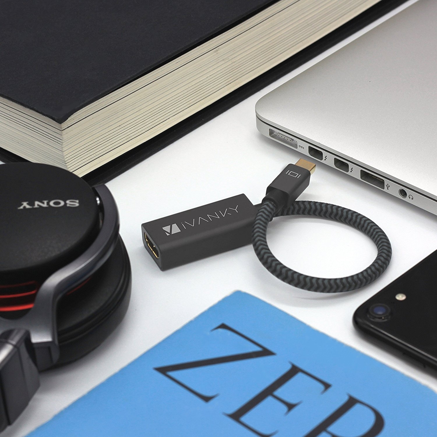 iVanky Mini DisplayPort to HDMI Adaptör (2 Adet) 3233